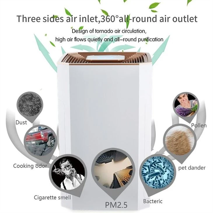 BKJ-80B 850 CADR APP Control Home Air Purifier