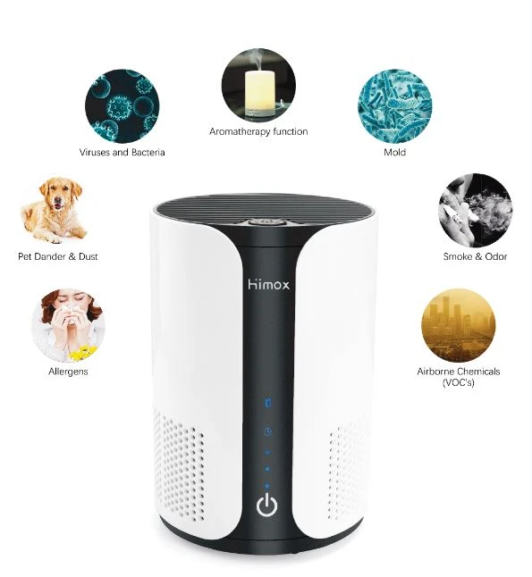 Personal Small Area Desktop Air Purifier