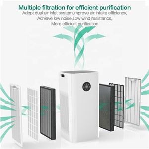 BKJ-90B Καθαριστής οικιακού αέρα με μεγάλη οθόνη αέρα