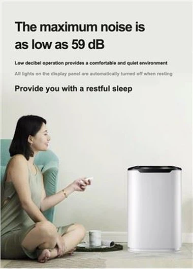 Αρχική 4 Στάδια Office True Hepa Oem Έξυπνος καθαριστής αέρα με τηλεχειριστήριο