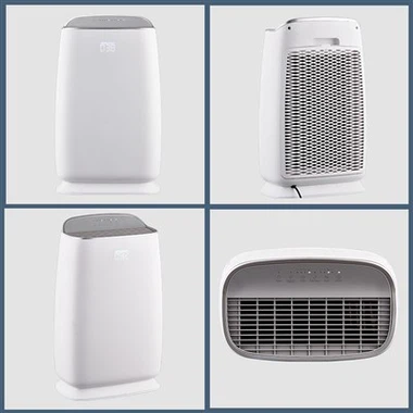 BKJ-16Ένας καθαριστής αέρα γραφείου με οθόνη αφής ποιότητας αέρα